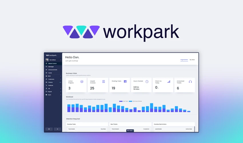 workpark best productivity tool
