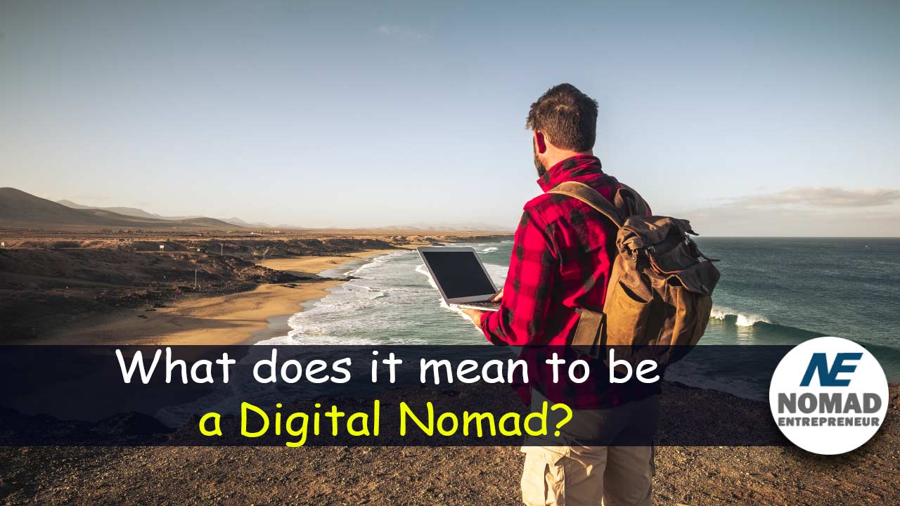 Digital nomad entrepreneur