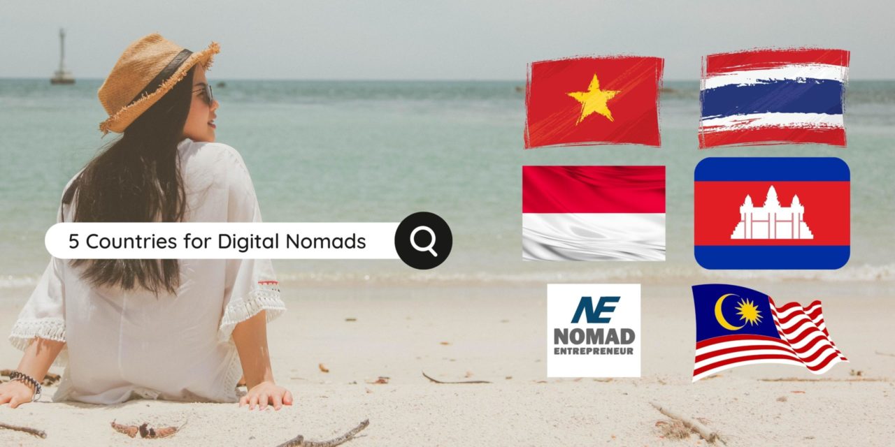 countries for digital nomads in asia